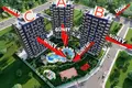 Appartement 1 chambre 56 m² Région méditerranéenne, Turquie