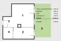 1 bedroom apartment 55 m² Warsaw, Poland