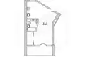 Apartamento 1 habitación 40 m² Kobriny, Belarús