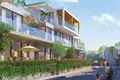 Wohnkomplex Three-level houses in a residential complex with a private beach, a marina, a wide range of services in Bodrum, Mugla, Turkey