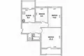 Квартира 3 комнаты 72 м² Мухавецкий сельский Совет, Беларусь