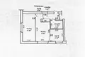 Mieszkanie 2 pokoi 42 m² Enierhietykau, Białoruś