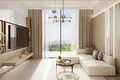 Wohnkomplex New complex of furnished apartments Fairway Residences with swimming pools and views of the golf course, Dubai Sports City, Dubai, UAE