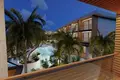 Kompleks mieszkalny New complex of furnished apartments with 4 swimming pools, Oludeniz, Turkey