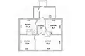 Apartamento 52 m² Makranski sielski Saviet, Belarús