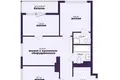 4 room apartment 60 m² Minsk, Belarus