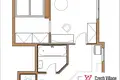 Wohnung 2 zimmer 30 m² Hauptstadt Prag, Tschechien
