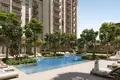 Kompleks mieszkalny New residence Riwa at MJL with a panoramic view in the exclusive green area of Umm Suqeim, Dubai, UAE