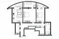 Apartamento 3 habitaciones 141 m² Minsk, Belarús