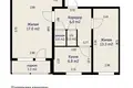 2 room apartment 48 m² Minsk, Belarus