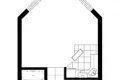1 room apartment 43 m² Warsaw, Poland