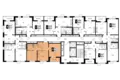 2 room apartment 54 m² Leninsky District, Russia