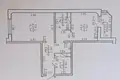 1 room apartment 45 m² Barawlyany, Belarus