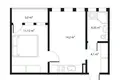 Mieszkanie 2 pokoi 36 m² Jurmała, Łotwa