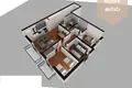3 bedroom apartment 72 m² Becici, Montenegro