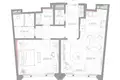 Apartamento 1 habitación 75 m² Moscú, Rusia