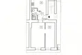 2 room apartment 40 m² Poznan, Poland