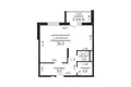 Wohnung 1 zimmer 44 m² Kopishche, Belarus