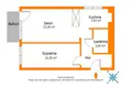 2 room apartment 44 m² Ostrow Wielkopolski, Poland