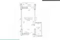 1 room apartment 30 m² Minsk, Belarus