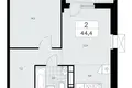 Квартира 2 комнаты 44 м² район Коммунарка, Россия