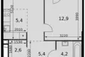 Appartement 2 chambres 47 m² Moscou, Russie
