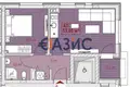 Квартира 2 комнаты 53 м² Несебр, Болгария