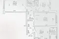 3 room apartment 73 m² Minsk, Belarus