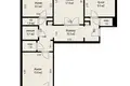 3 room apartment 73 m² Minsk, Belarus