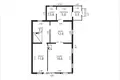 Casa 3 habitaciones 63 m² Slabadski sielski Saviet, Belarús