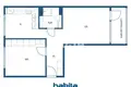 Квартира 2 комнаты 49 м² Helsinki sub region, Финляндия