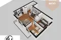 2 bedroom apartment 58 m² Becici, Montenegro