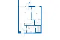 Квартира 2 комнаты 45 м² Rajaportti, Финляндия