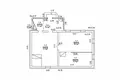 Haus 2 zimmer 61 m² Lasanski sielski Saviet, Belarus