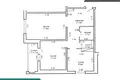 2 room apartment 61 m² Minsk, Belarus