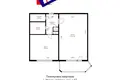 1 room apartment 35 m² Minsk, Belarus