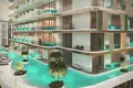 Kompleks mieszkalny New residence Peace Lagoons with swimming pools, a water park and a spa center, Al Wadi, Dubai, UAE