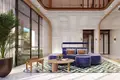 Kompleks mieszkalny Residential complex with panoramic views of the river and the city, next to the metro station, Bangkok, Thailand