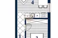 Mieszkanie 1 pokój 38 m² Czarnogóra, Czarnogóra