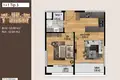 Apartamento 1 habitación 52 m² Mezitli, Turquía
