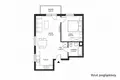 1 bedroom apartment 44 m² Warsaw, Poland