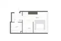 1 room apartment 38 m² Russia, Russia