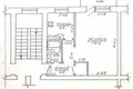 Appartement 1 chambre 34 m² Hrodna, Bélarus