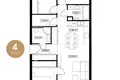 Apartamento 4 habitaciones 98 m² Riga, Letonia