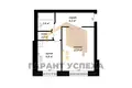 Wohnung 1 zimmer 31 m² Brest, Belarus