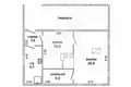 Casa 60 m² Dzmitrovicki sielski Saviet, Belarús