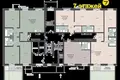 Appartement 3 chambres 67 m² Kalodziscanski sielski Saviet, Bélarus
