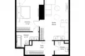 1 room apartment 61 m² Moscow, Russia