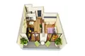 Квартира 2 комнаты 56 м² Батуми, Грузия