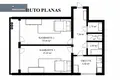 Apartamento 2 habitaciones 48 m² Vilna, Lituania